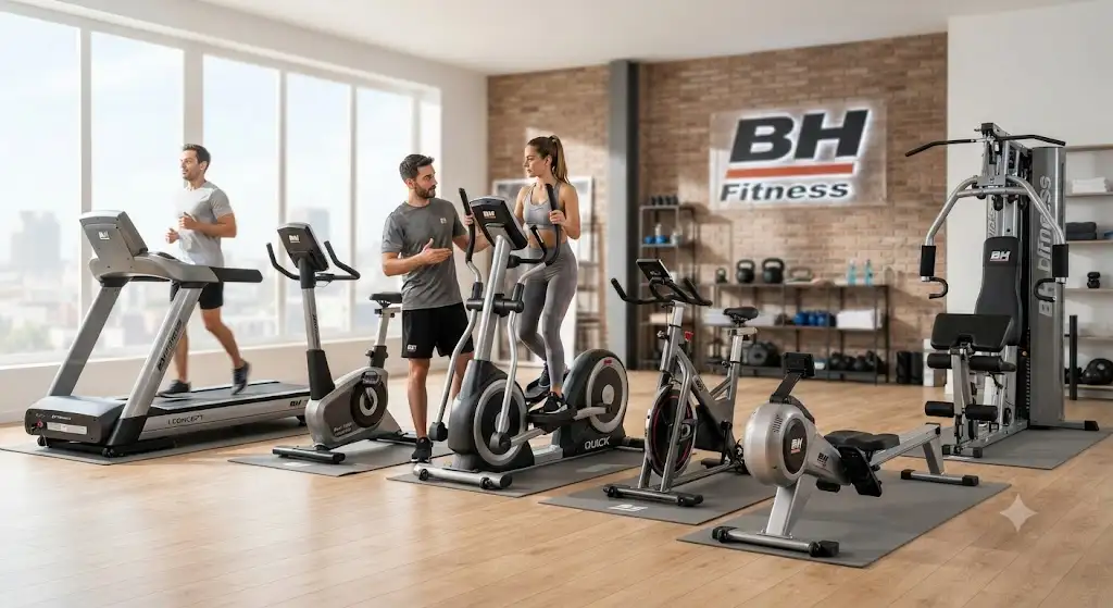 Présentation générale des équipements de fitness de la marque BH Fitness pour un avis complet. (BH Fitness avis)